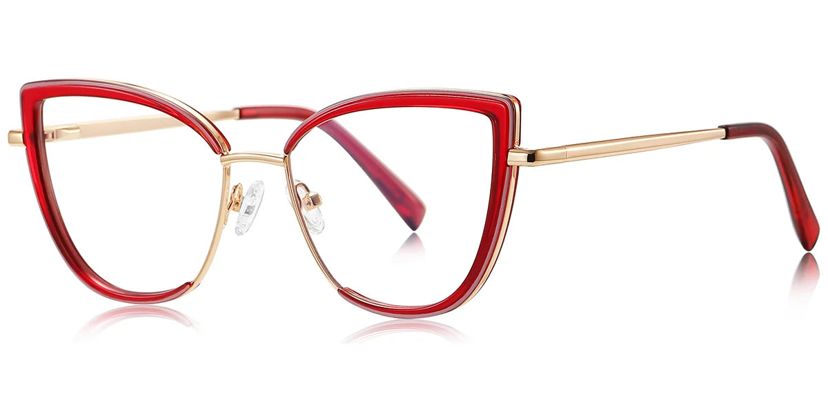 Cat Eye Frame F7468 Mediano