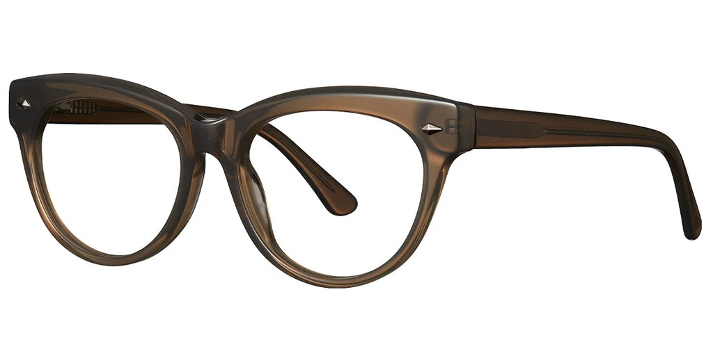 Armazón Ojo de Gato de Acetato Negro Mate F5198-5