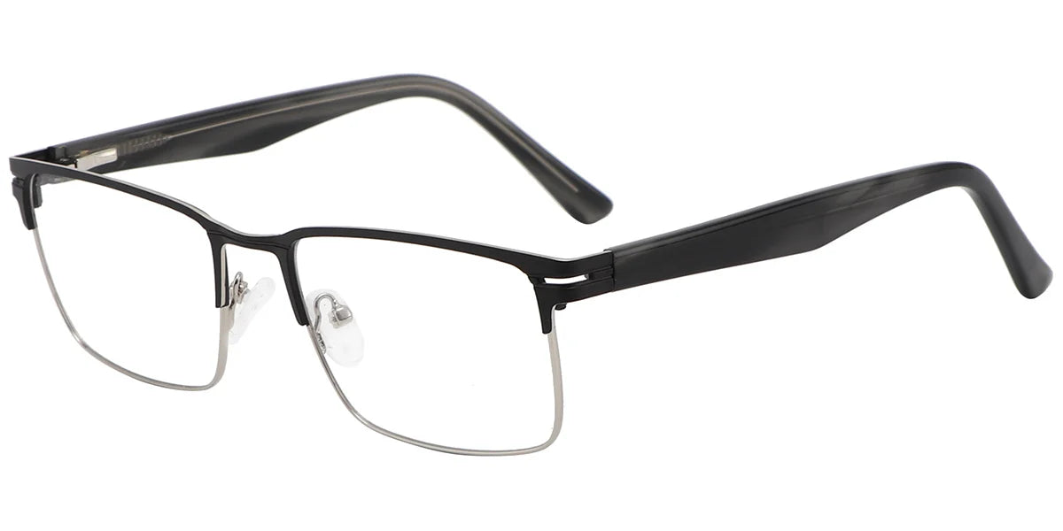 Armazón Rectangular Metálico F8559 – Bisagra Flexible
