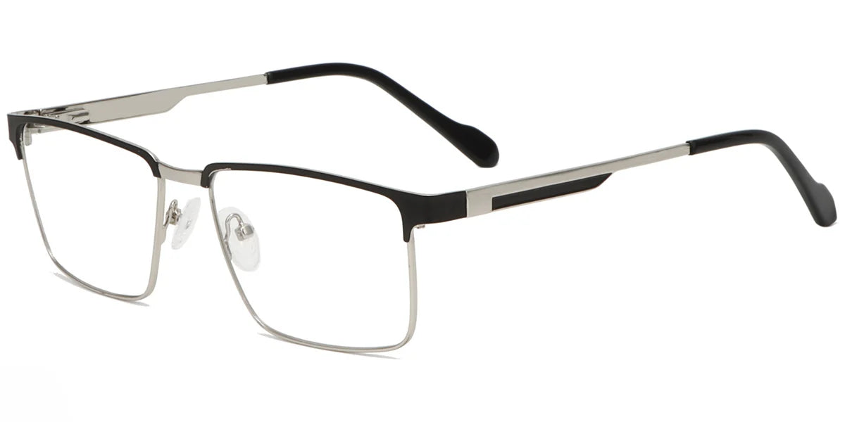 Armazón Cuadrado Metálico F8552 – Bisagra Flexible