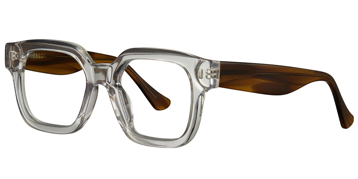 Armazón Cuadrado de Acetato Translucido F5784-2