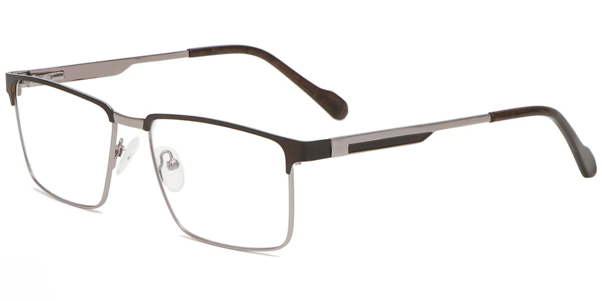 Armazón Cuadrado Metálico F8552 – Bisagra Flexible