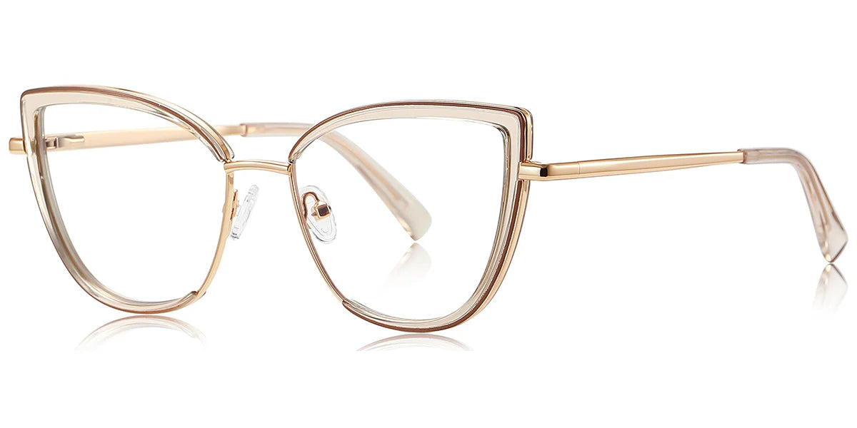 Cat Eye Frame F7468 Mediano