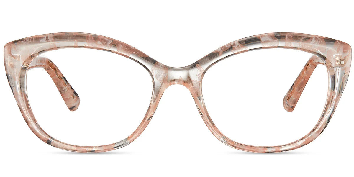 Cat Eye Frame F3907 - Armazón Ojo de Gato TR con Bisagra de Resorte