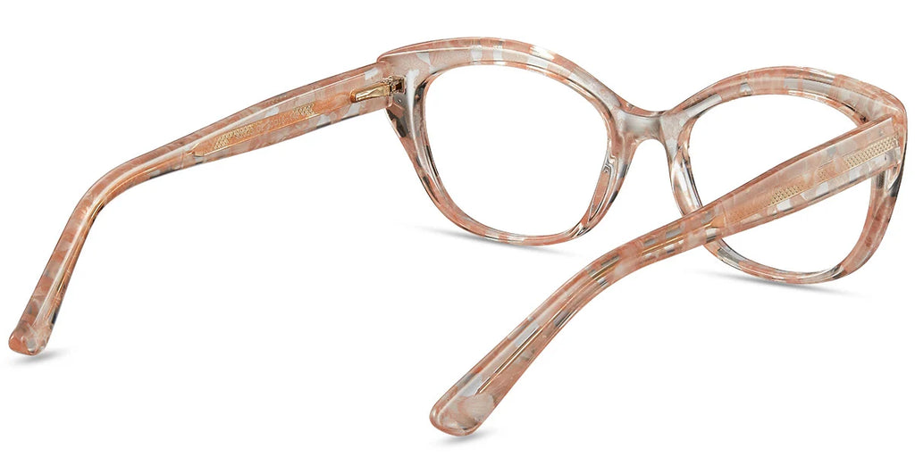 Cat Eye Frame F3907 - Armazón Ojo de Gato TR con Bisagra de Resorte