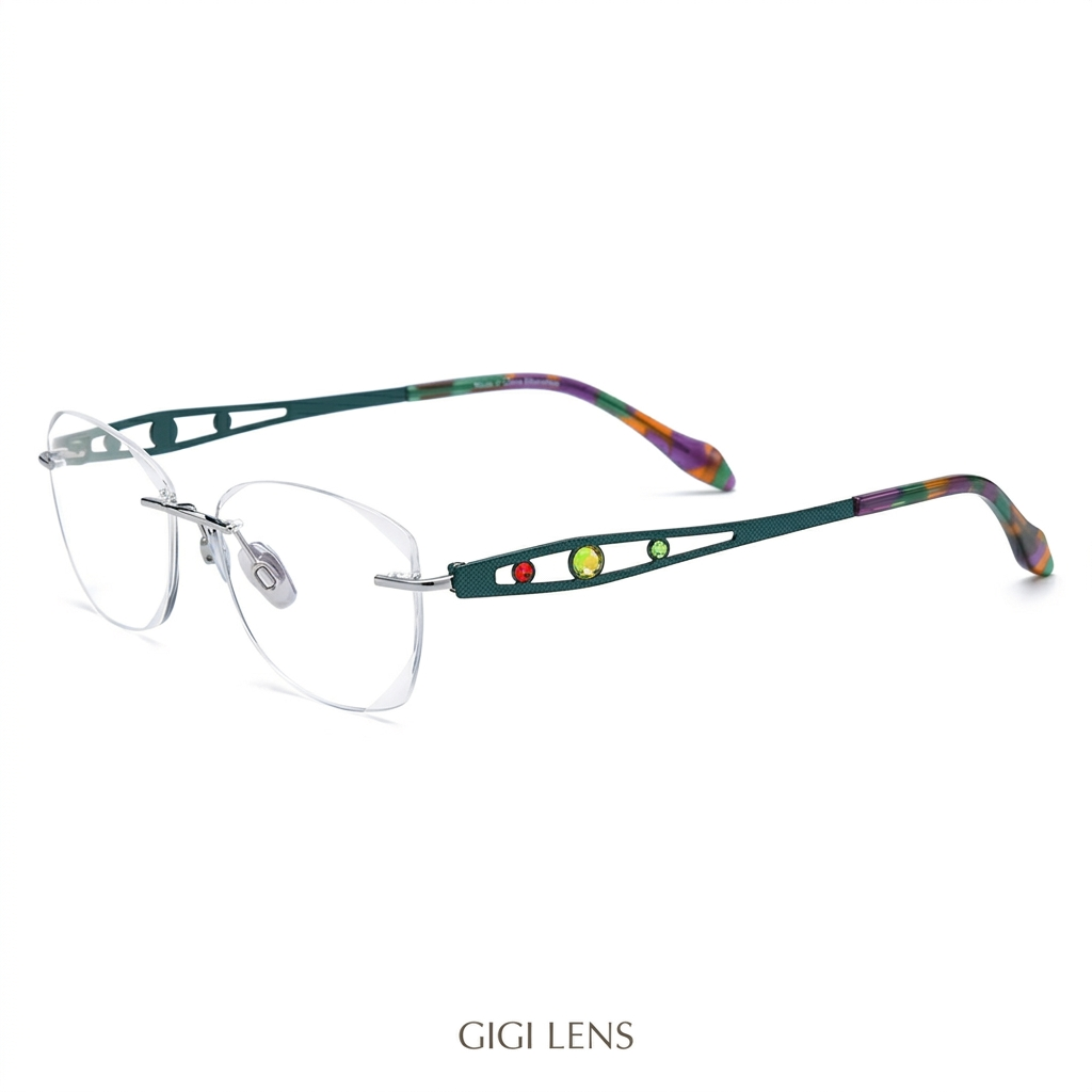 GIGI Aura — Titanium F7393 Mediano