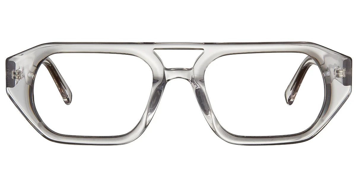 Armazón Aviador de Acetato Negro Brillante F5215-1