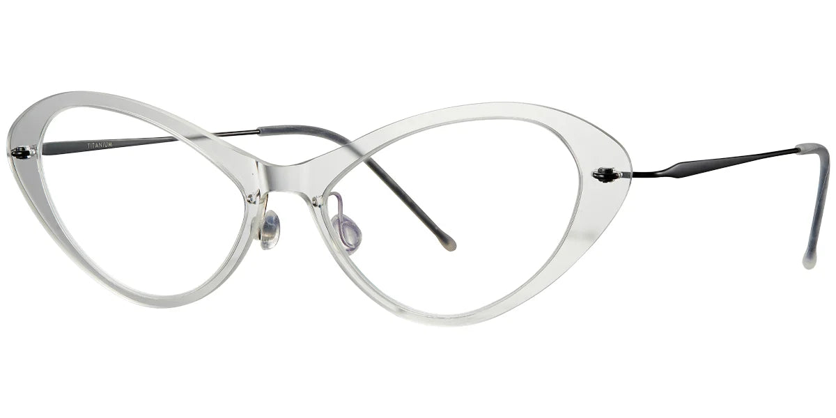Titanium Cat Eye Frame F4317 – Mediano