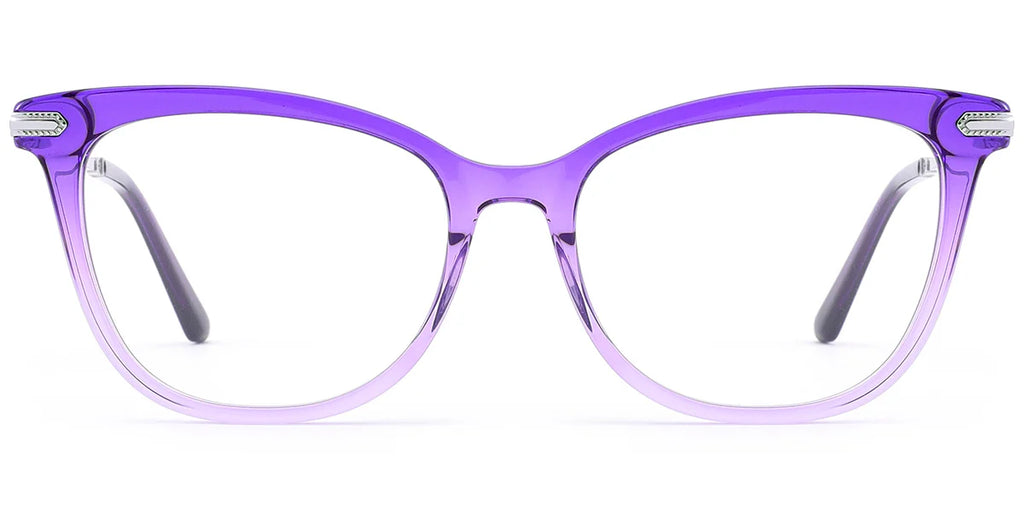 Armazón Cat Eye de Acetato y Titanio F8681 – Diseño Elegante