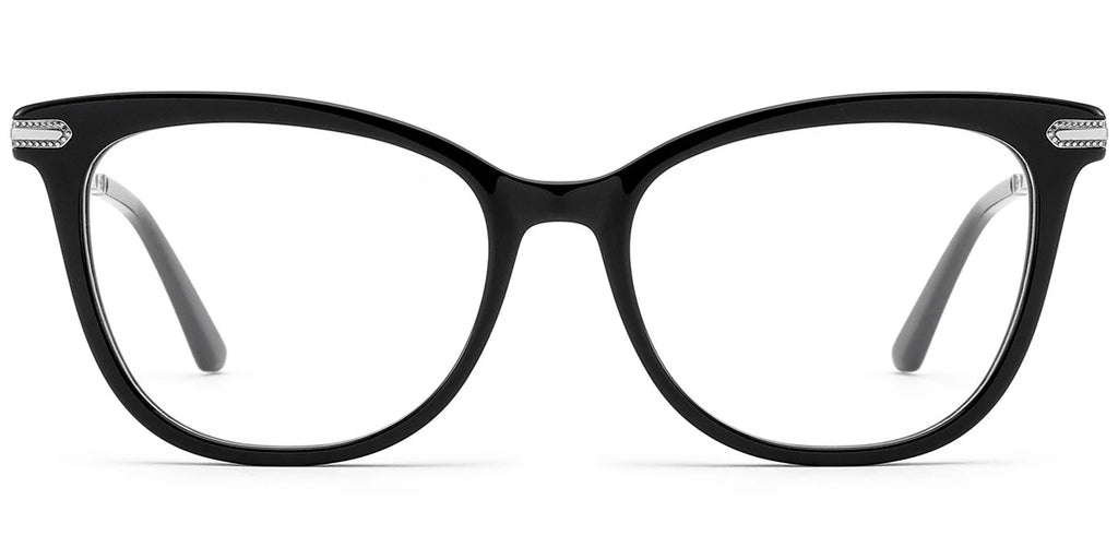 Armazón Cat Eye de Acetato y Titanio F8681 – Diseño Elegante