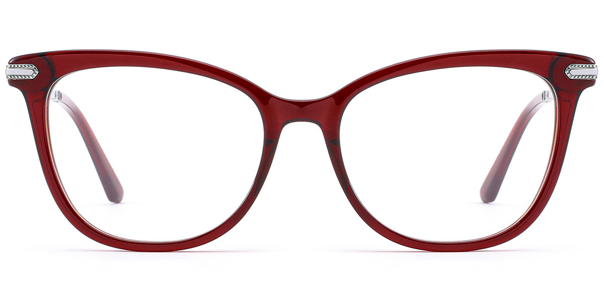 Armazón Cat Eye de Acetato y Titanio F8681 – Diseño Elegante