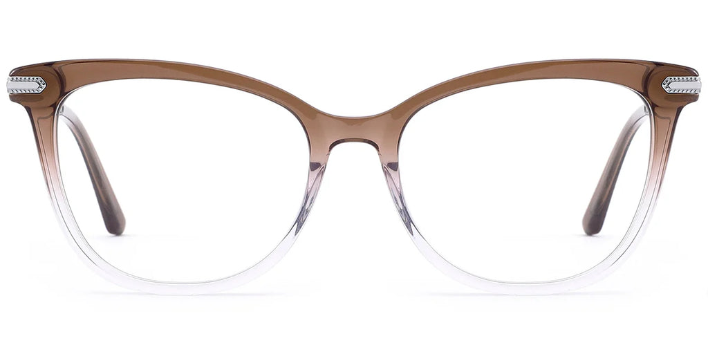 Armazón Cat Eye de Acetato y Titanio F8681 – Diseño Elegante