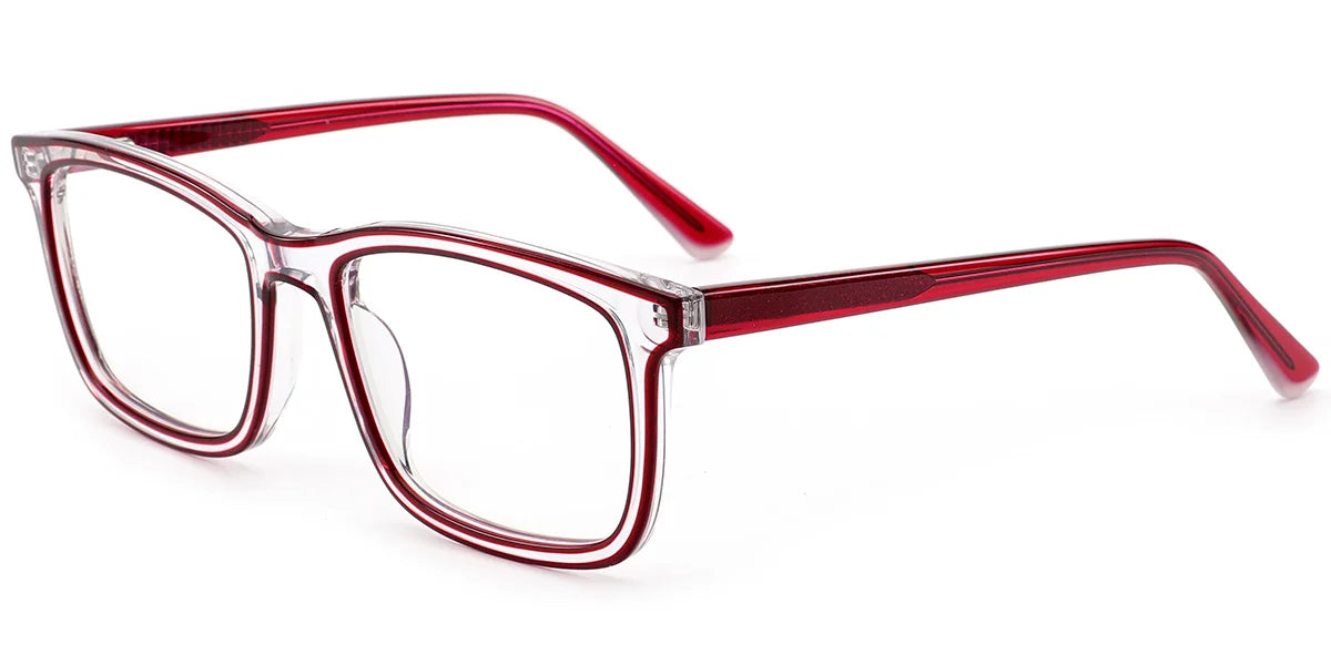 Armazón Rectangular de Acetato F8502
