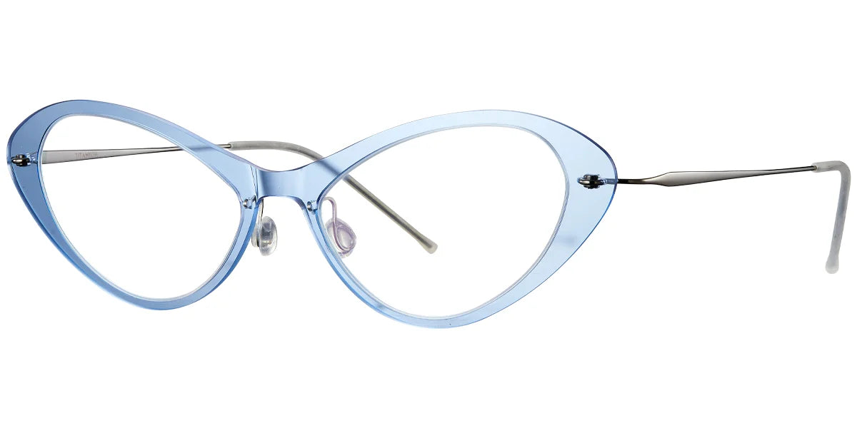 Titanium Cat Eye Frame F4317 – Mediano