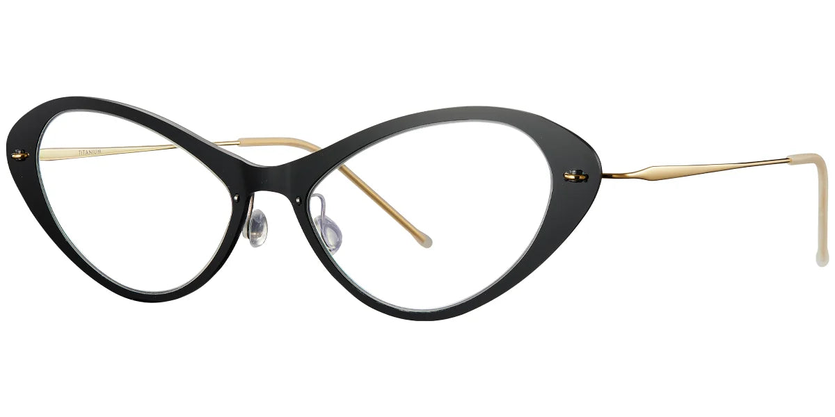 Titanium Cat Eye Frame F4317 – Mediano