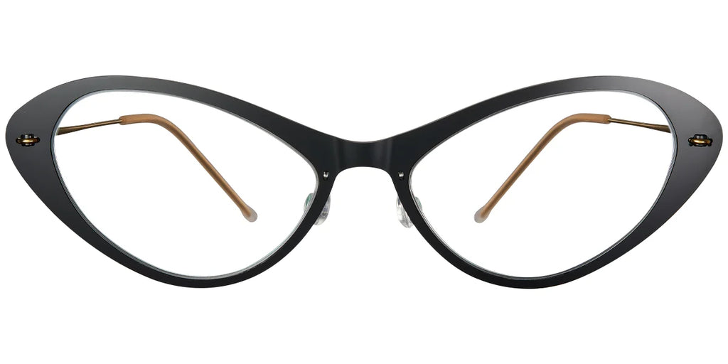 Titanium Cat Eye Frame F4317 – Mediano