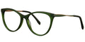 Armazón Ovalado de Acetato Translucido Verde F5780-1